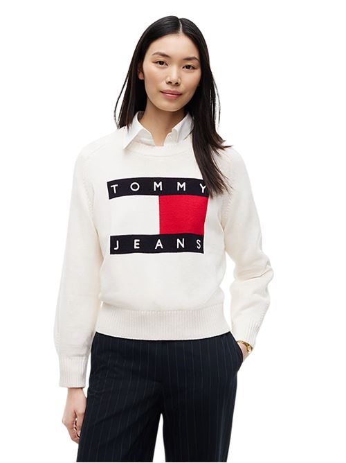 DW0DW23450YBH BIANCO Tommy Jeans | DW0DW23450YBH BIANCO